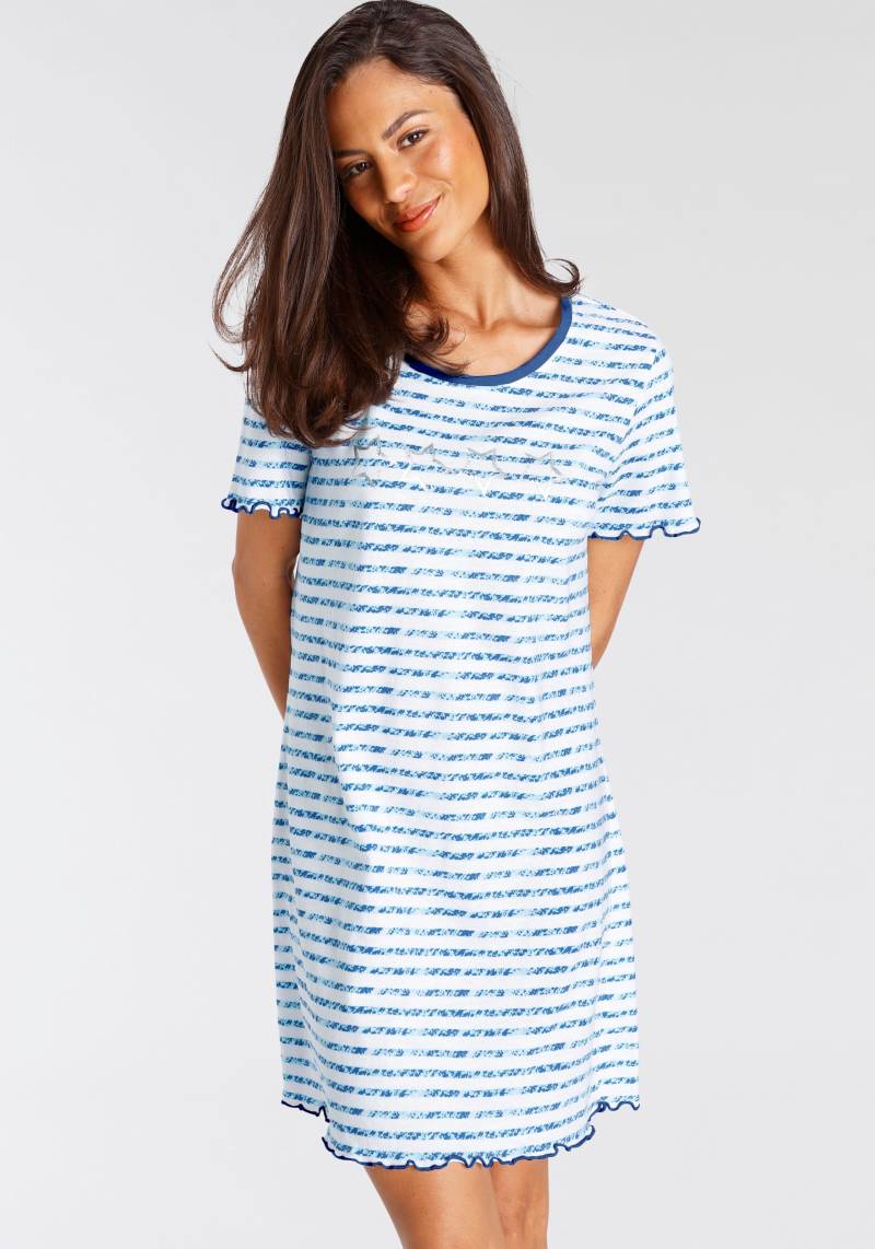 Vivance Dreams Sleepshirt, mit Kräuselsaum von Vivance Dreams