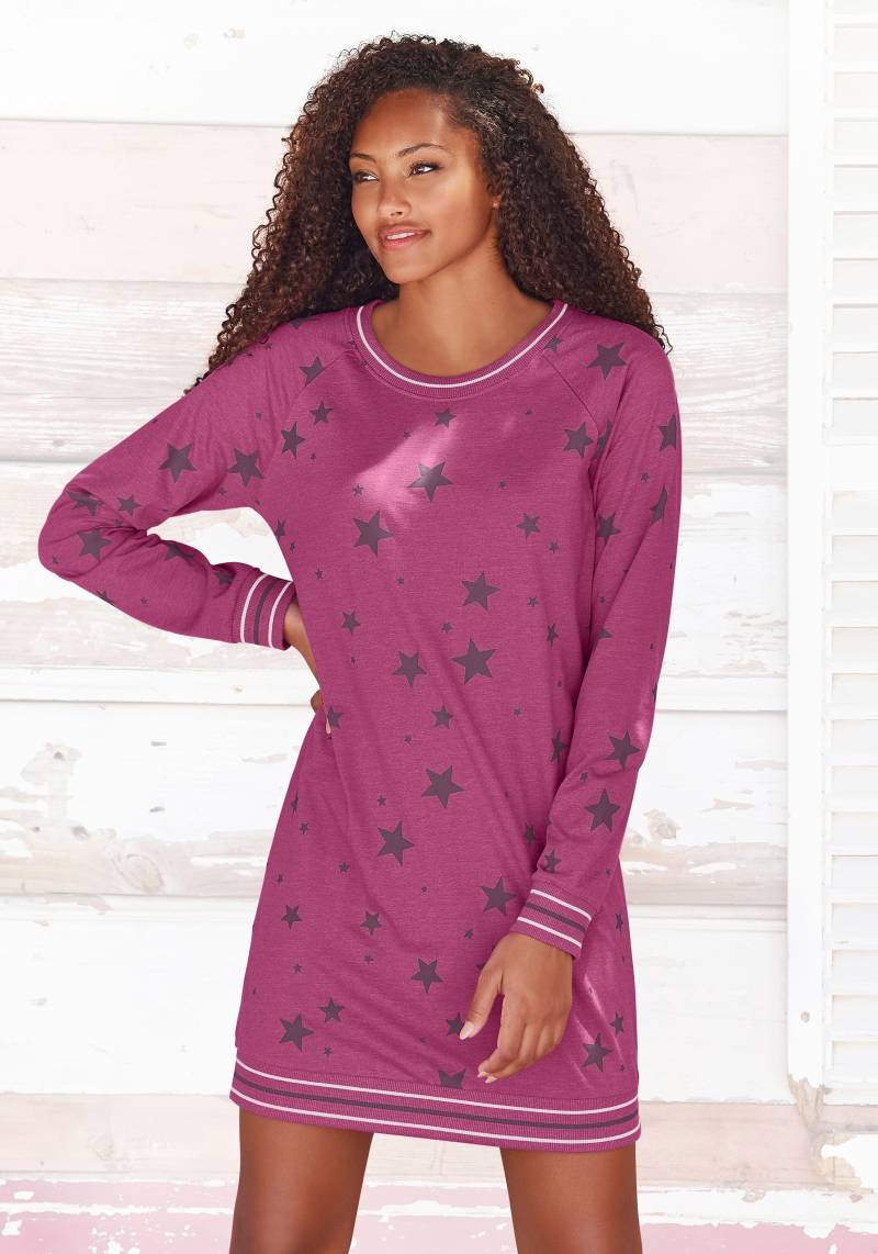 Vivance Dreams Sleepshirt, mit angesagtem Sternedruck von Vivance Dreams