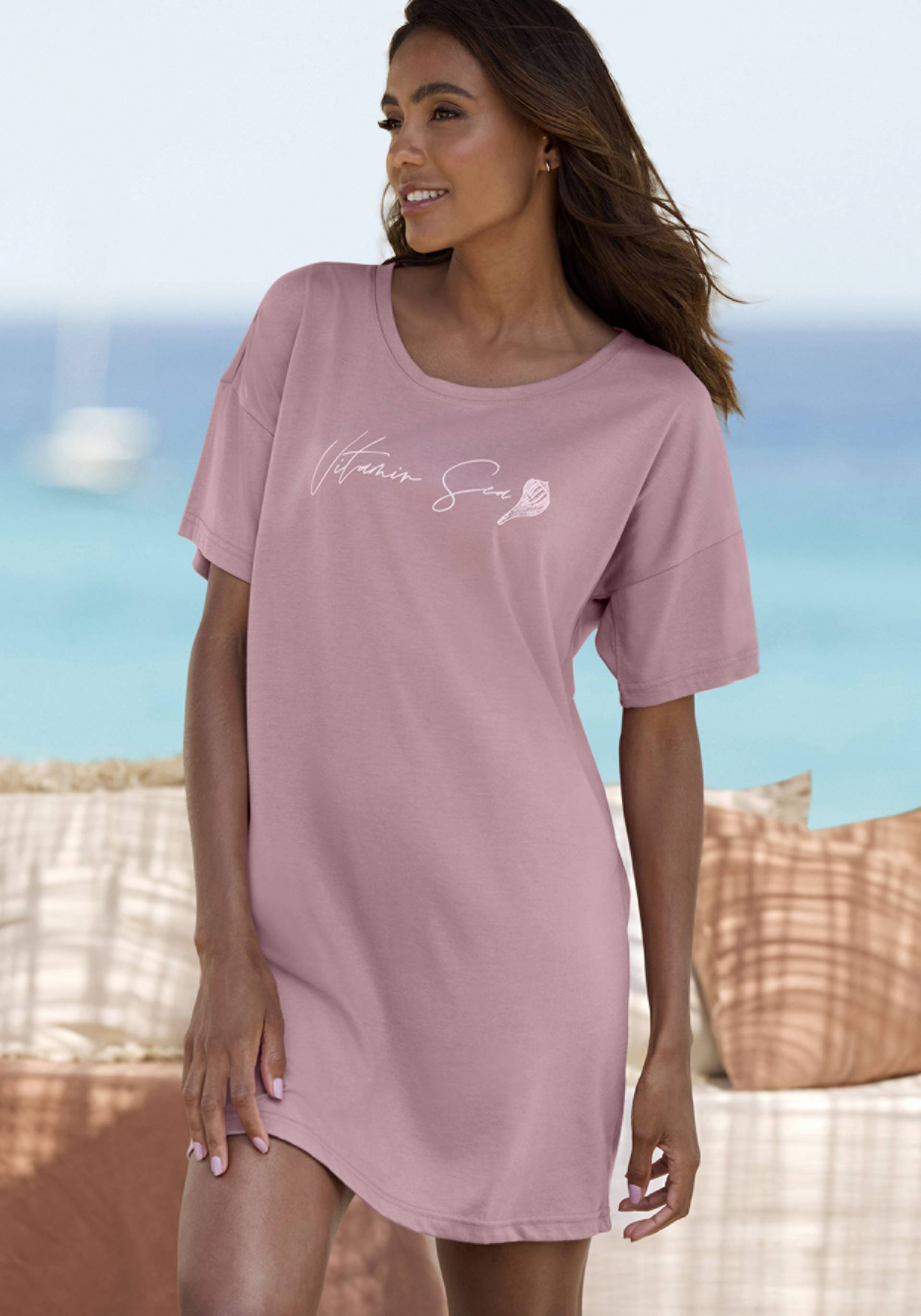 Vivance Dreams Sleepshirt, mit schönem Frontprint Vivance Dreams Sleepshirt, mit schönem Frontprint von Vivance Dreams