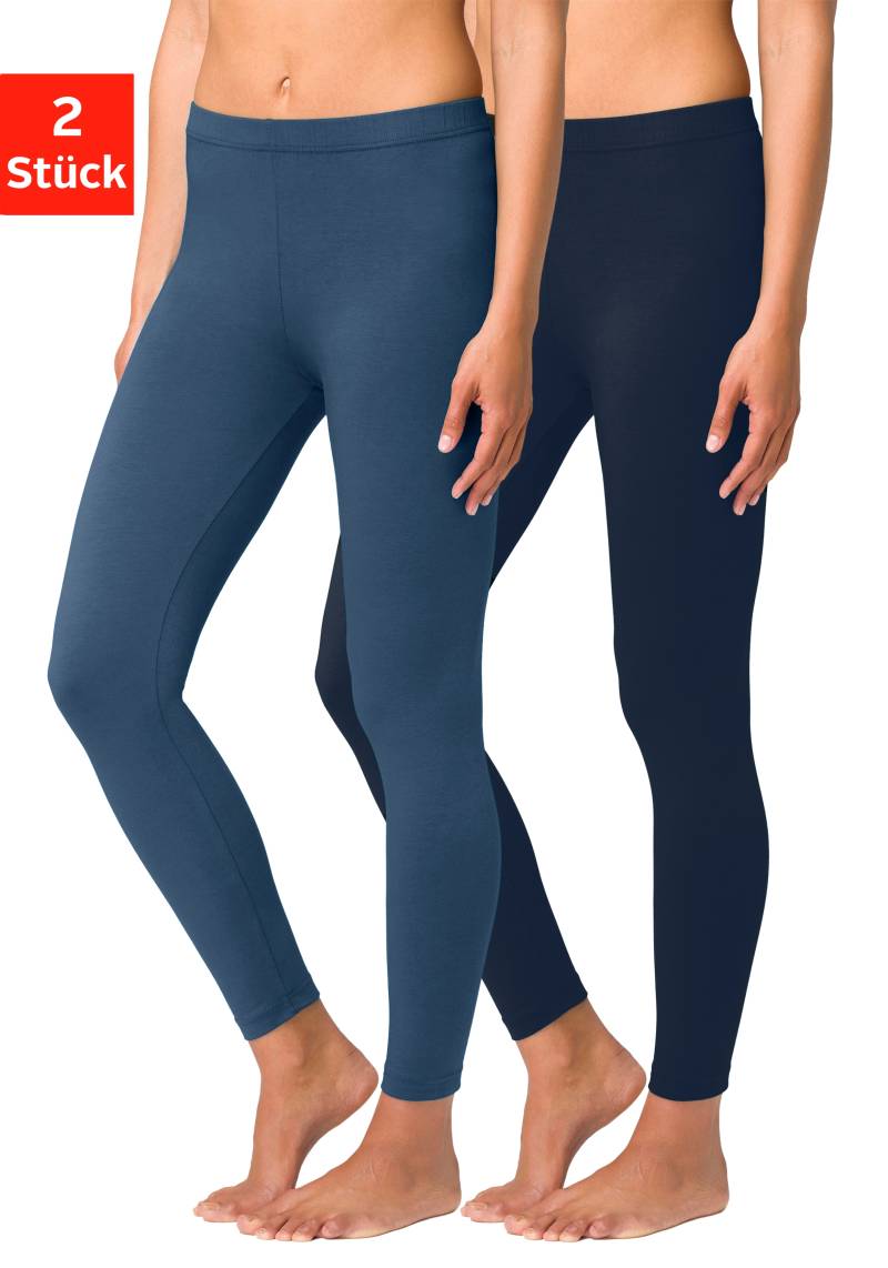 Vivance active Leggings, (2er-Pack), mit Gummibund, Loungewear von Vivance active