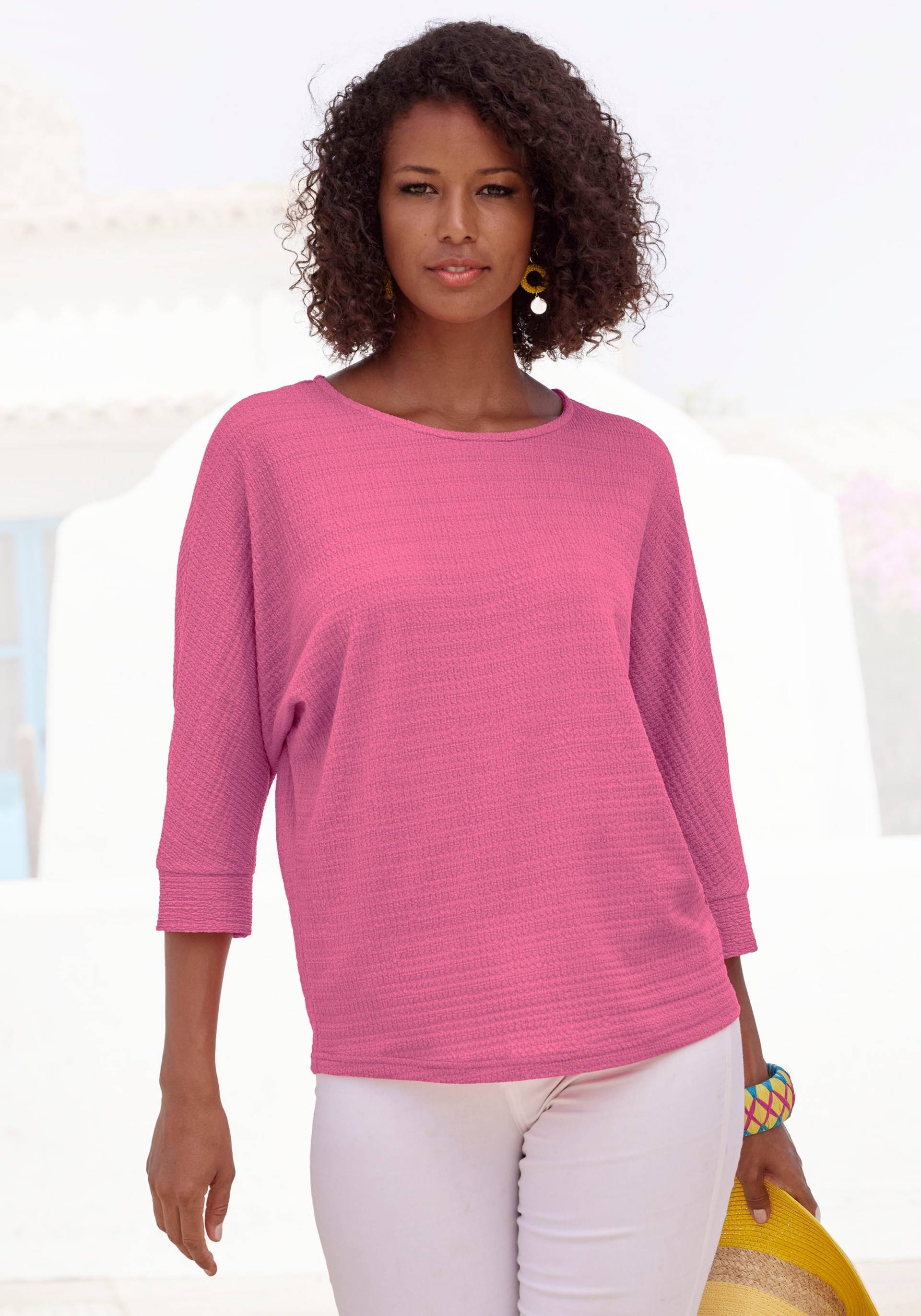 Vivance 3/4-Arm-Shirt »aus bügelfreier Crêpe-Qualität« Vivance 3/4-Arm-Shirt »aus bügelfreier Crêpe-Qualität« von Vivance