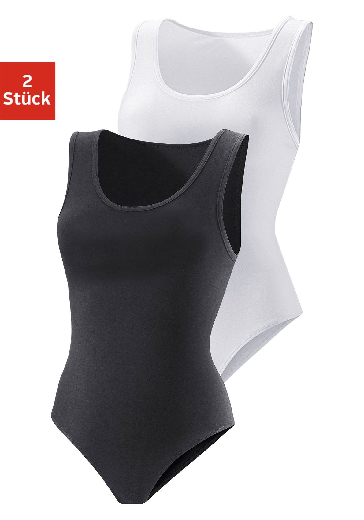 Vivance Shirtbody, aus elastischer Baumwoll-Qualität Vivance Shirtbody, aus elastischer Baumwoll-Qualität von Vivance