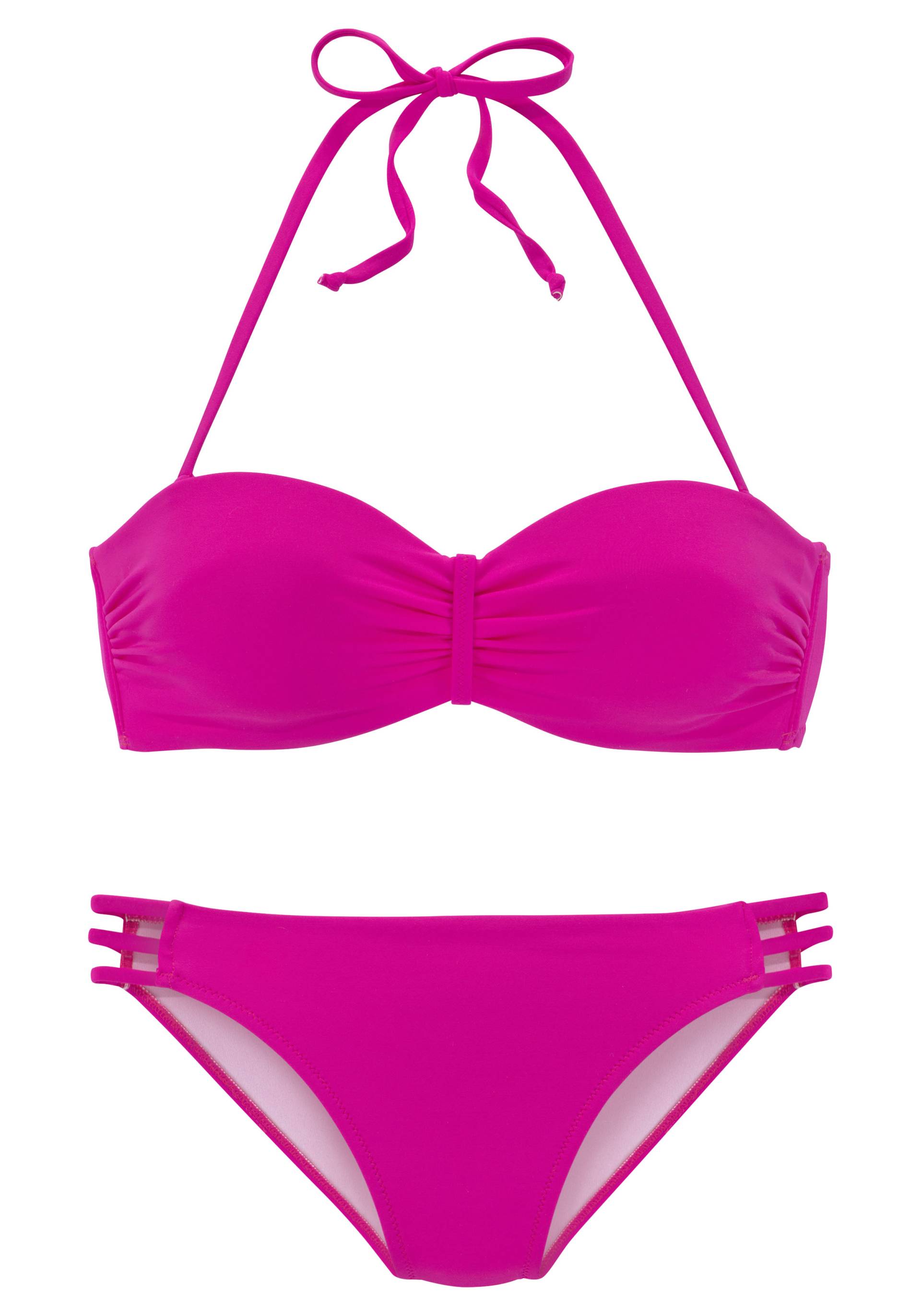 Vivance Bügel-Bandeau-Bikini, in trendiger Unifarbe Vivance Bügel-Bandeau-Bikini, in trendiger Unifarbe von Vivance