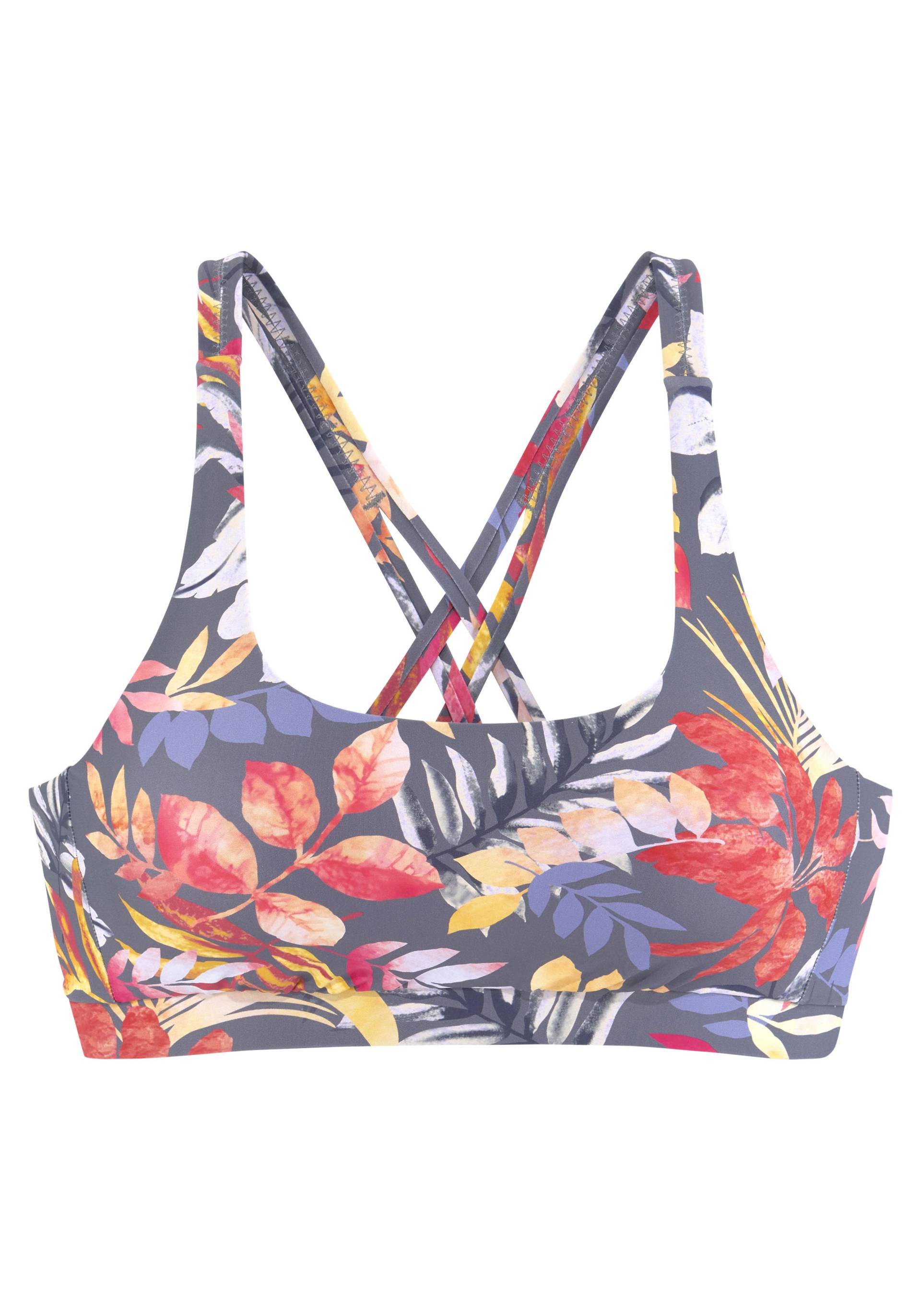 Vivance Bustier-Bikini-Top »Leilani«, mit floralem Print Vivance Bustier-Bikini-Top »Leilani«, mit floralem Print von Vivance