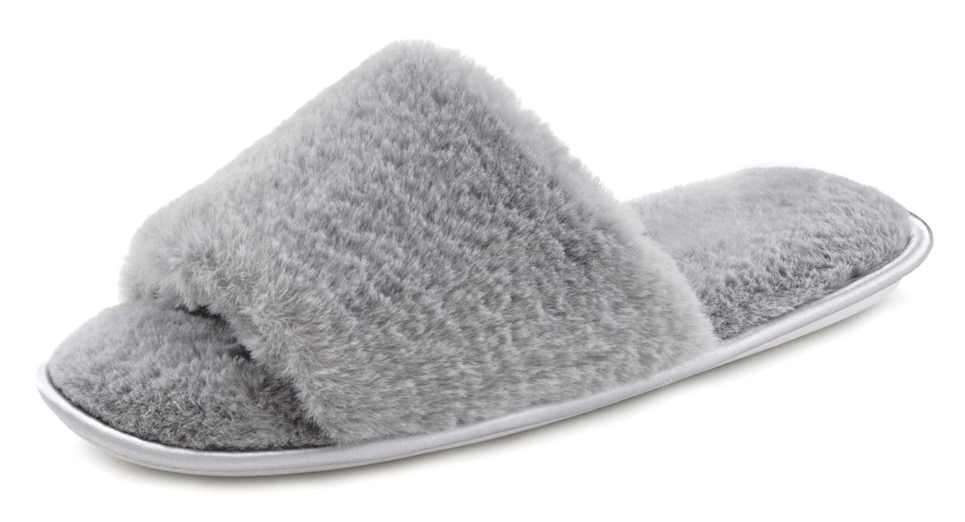 Vivance Pantolette »Hausschuh, Pantolette, Pantoffel,«, mit kuscheligem, warmen Fellimitat VEGAN Vivance Pantolette »Hausschuh, Pantolette, Pantoffel,«, mit kuscheligem, warmen Fellimitat VEGAN von Vivance