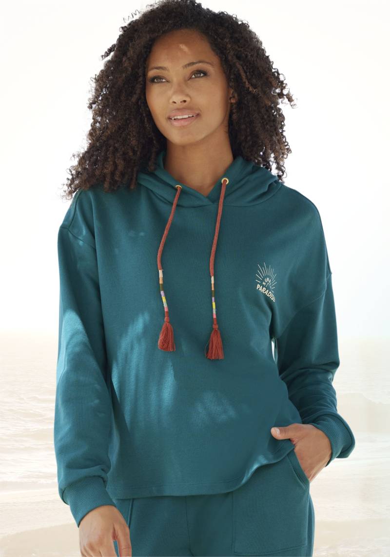 Vivance Hoodie »-Kapuzensweatshirt«, mit Print, Loungewear von Vivance