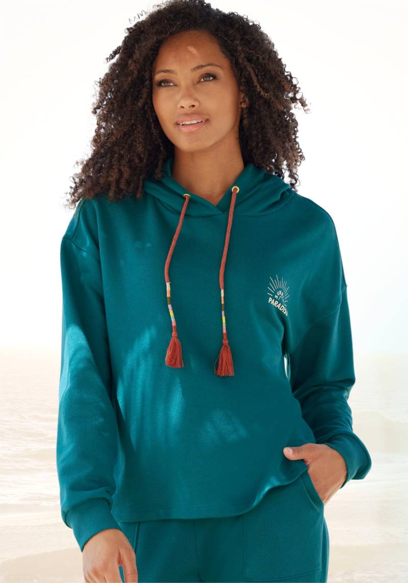 Vivance Hoodie »-Kapuzensweatshirt«, mit Print, Loungewear von Vivance