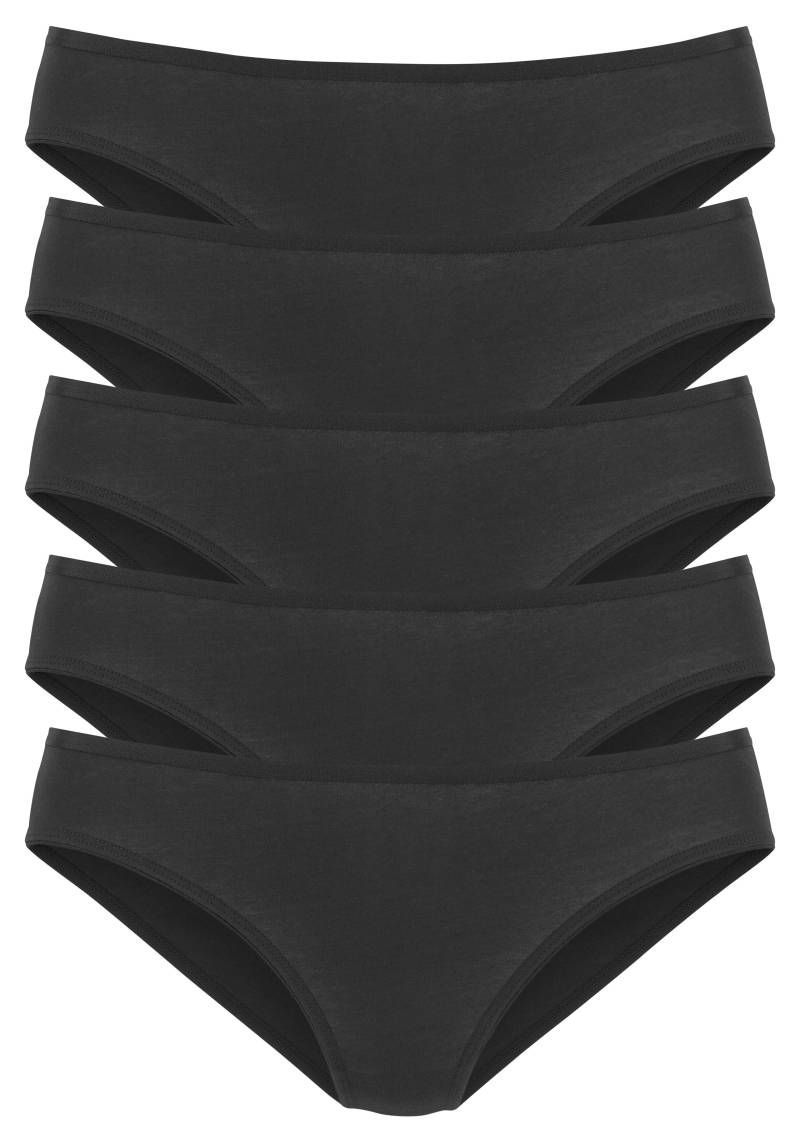 Vivance Jazz-Pants Slips, (5er-Pack), aus elastischer Baumwoll-Qualität von Vivance