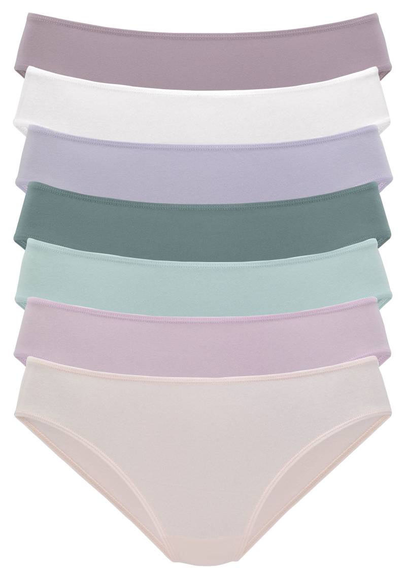 Vivance Jazz-Pants Slips, (7er-Pack), in frischen Farben von Vivance