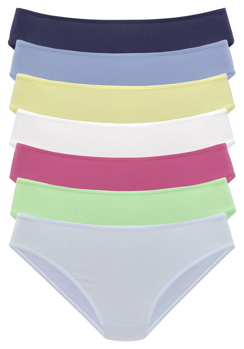 Vivance Jazz-Pants Slips, (7er-Pack), in frischen Farben von Vivance