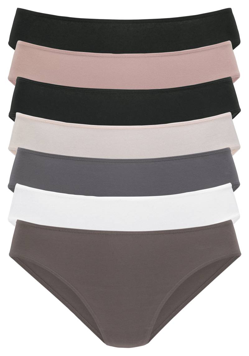 Vivance Jazz-Pants Slips, (7er-Pack), in frischen Farben von Vivance