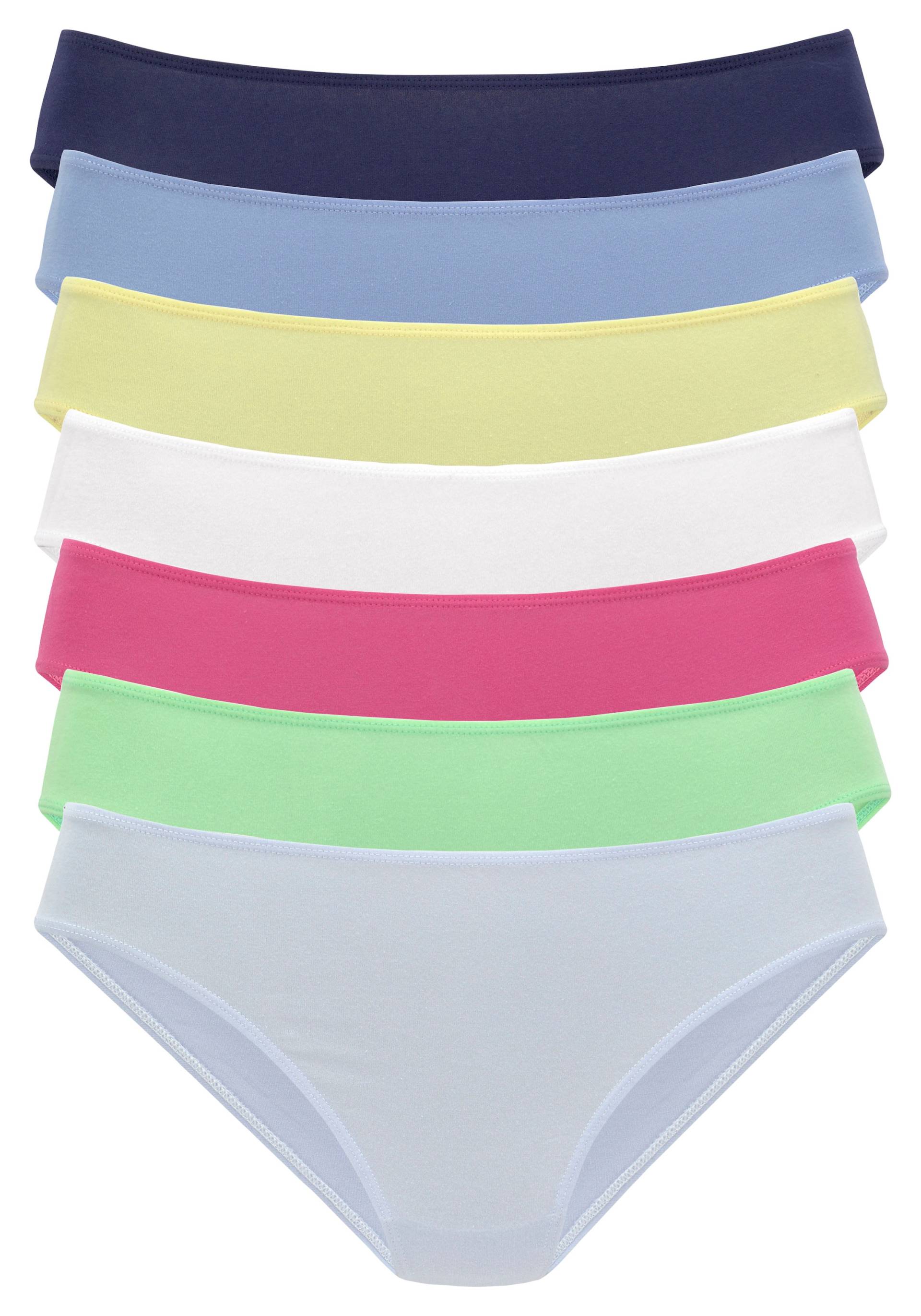 Vivance Jazz-Pants Slips, (7er-Pack), in frischen Farben von Vivance