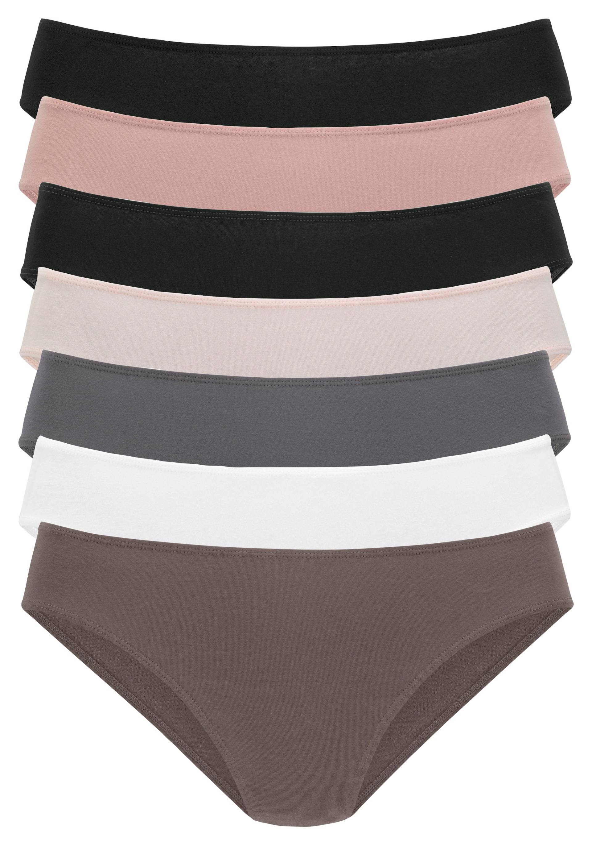 Vivance Jazz-Pants Slips, (7er-Pack), in frischen Farben von Vivance