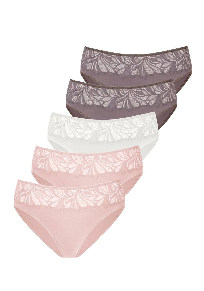 Vivance Jazz-Pants Slips, (5er-Pack), aus elastischer Baumwoll-Qualität von Vivance