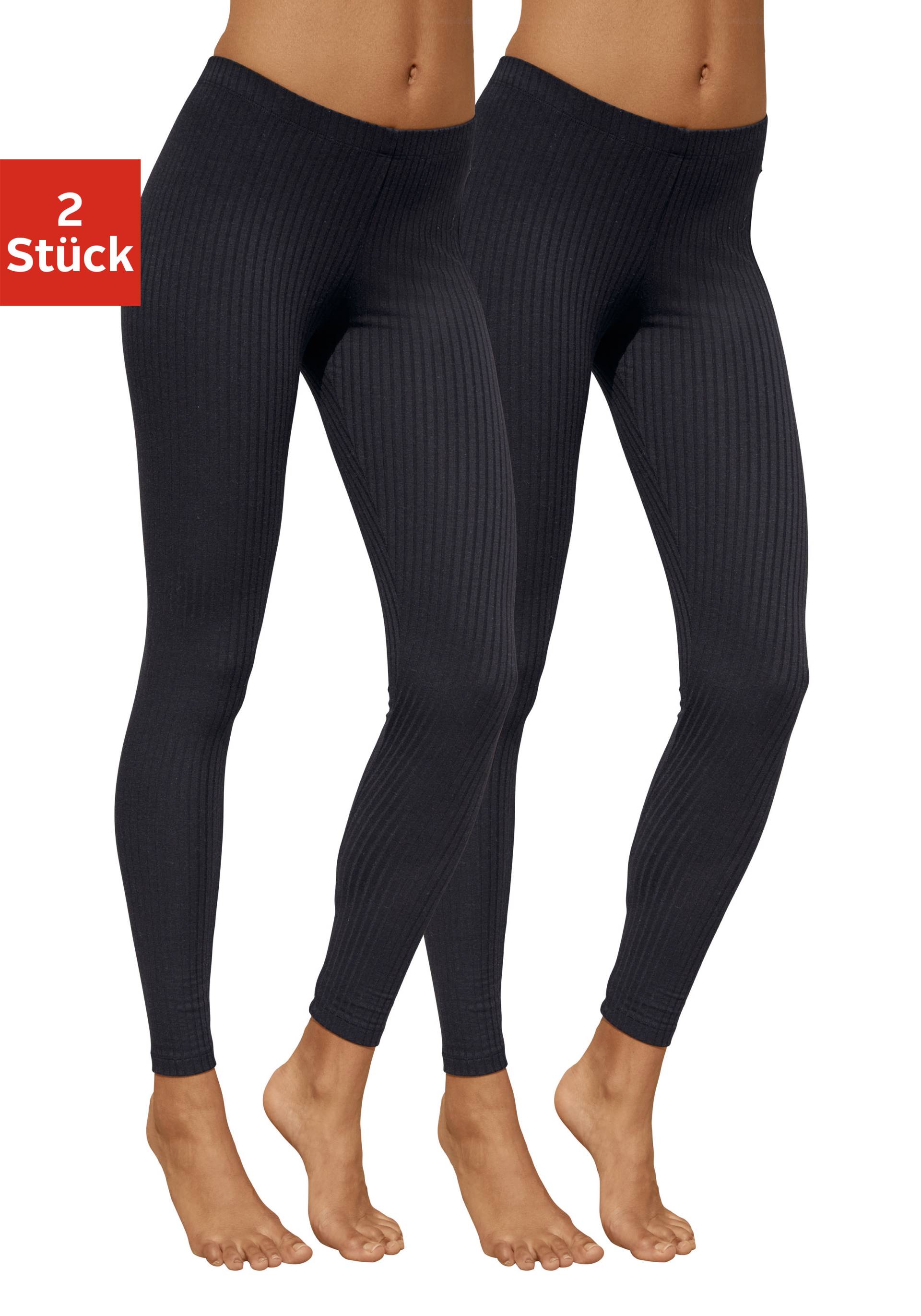 Vivance Leggings, (2er-Pack), im Doppelpack von Vivance