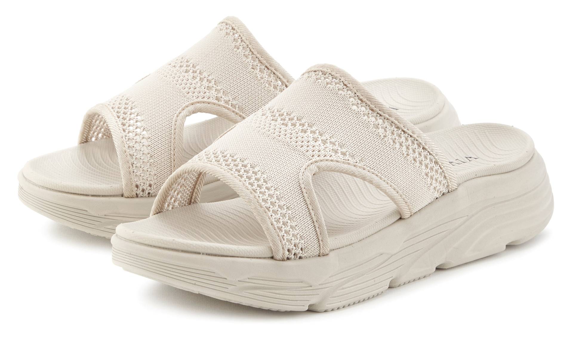Vivance Pantolette, Mules, Sandale, offener Schuh mit modischer Chunky-Sohle VEGAN von Vivance