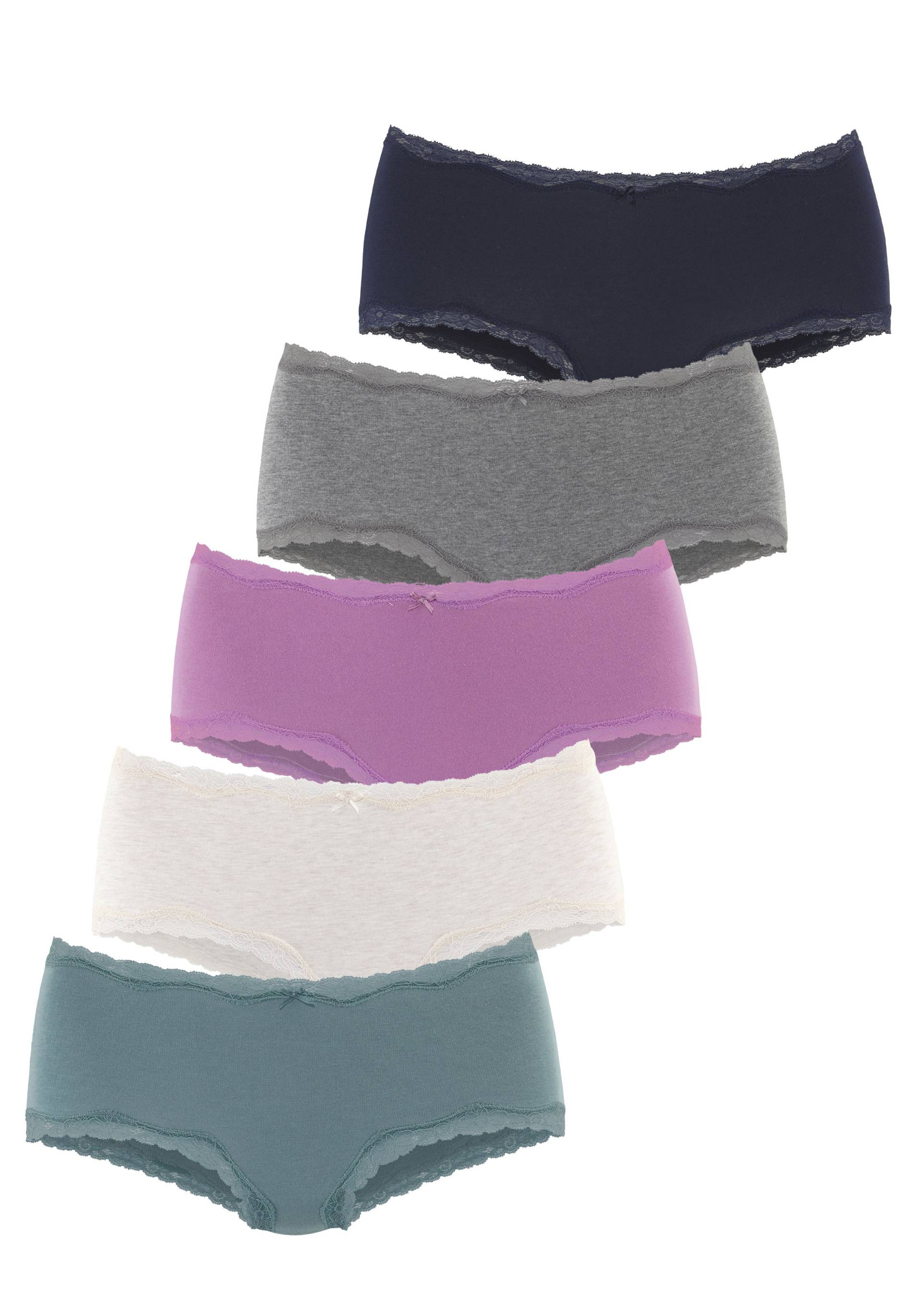 Vivance Panty, (5er-Pack), aus elastischer Baumwolle von Vivance