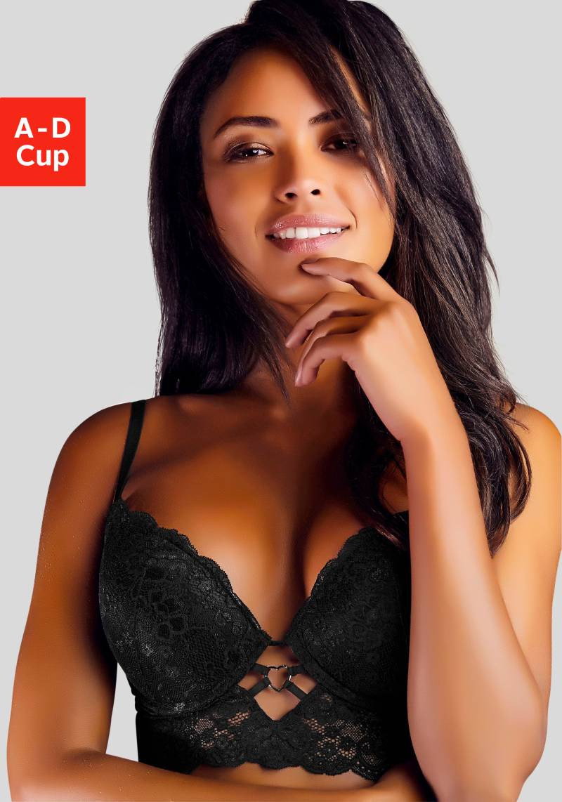 Vivance Push-up-BH »Francesca«, in Bustier-Form, sexy Dessous Vivance Push-up-BH »Francesca«, in Bustier-Form, sexy Dessous von Vivance