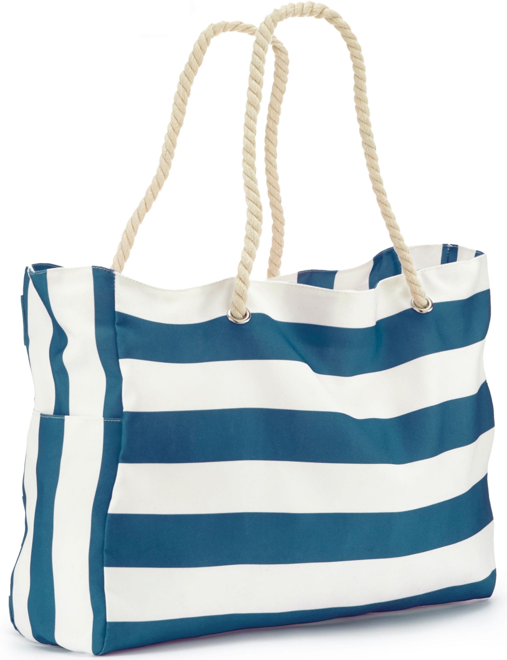 Vivance Shopper »Strandtasche«, Schultertasche, Sommertasche, Handtasche, Tragetasche VEGAN von Vivance