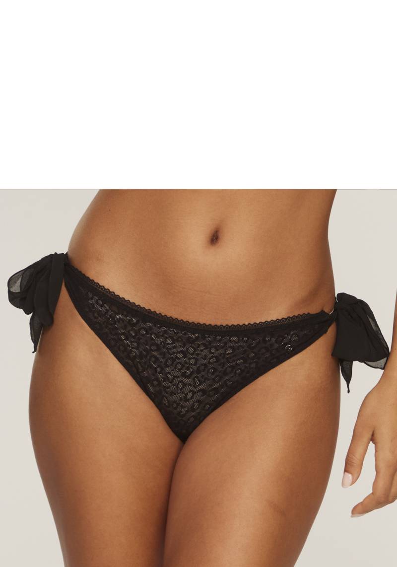 Vivance Slip »Anna«, aus dezent transparentem Soft-Mesh im Leo-Look, sexy Dessous von Vivance