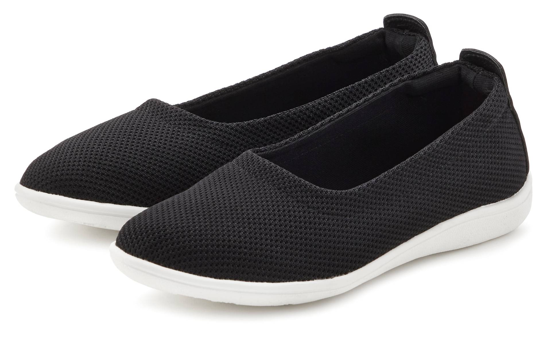 Vivance Slipper, Ballerina in leichter Mesh-Optik VEGAN von Vivance