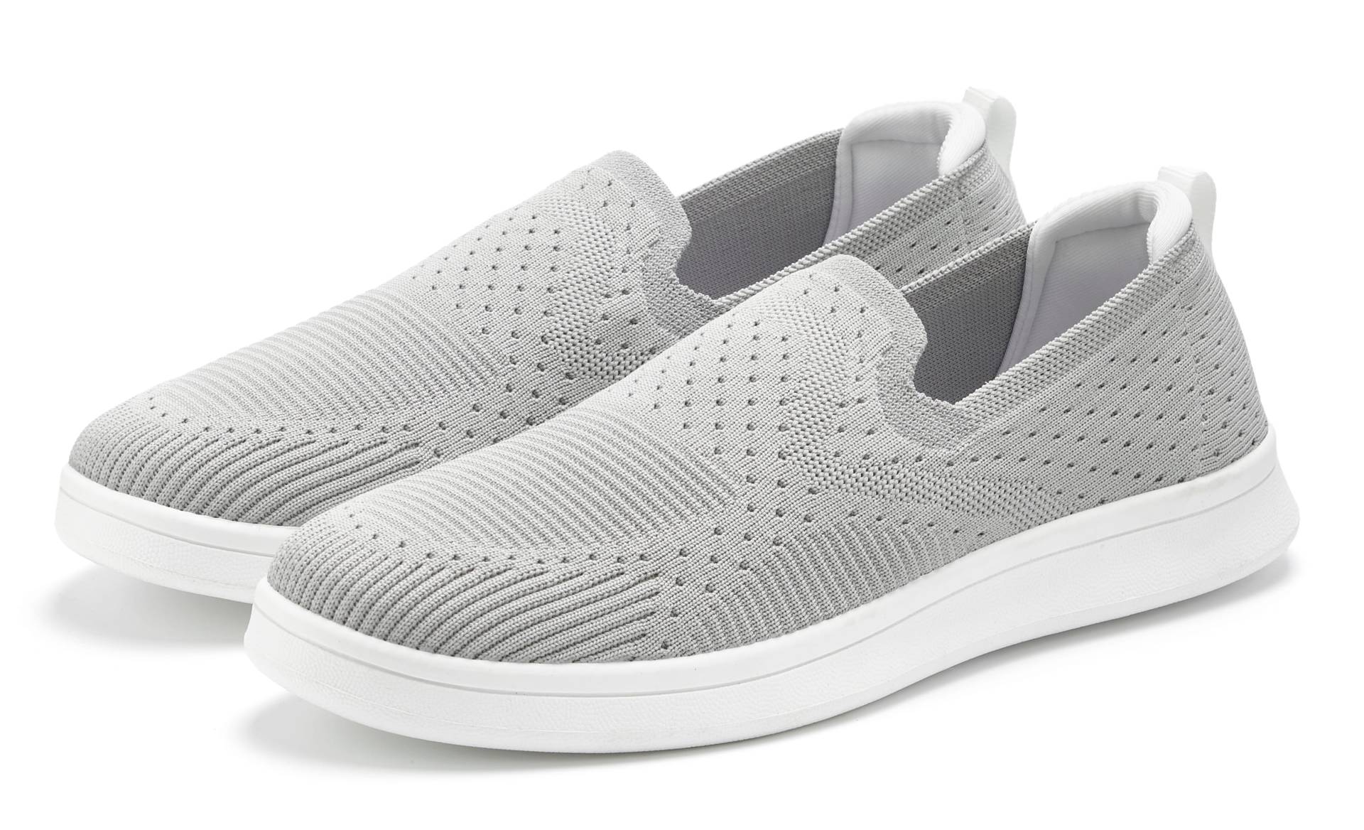 Vivance Sneaker, Textilschuh, Slip-On Sneaker, Slipper zum Reinschlüpfen VEGAN von Vivance