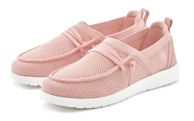 Vivance Sneaker, in Mesh-Optik, Freizeitschuh, Halbschuh VEGAN von Vivance