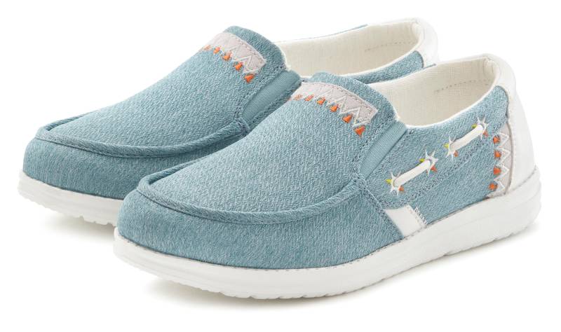 Vivance Sneaker »Slip-On-Sneaker«, mit herausnehmbarer Innensohle, Freizeitschuh, Halbschuh VEGAN von Vivance