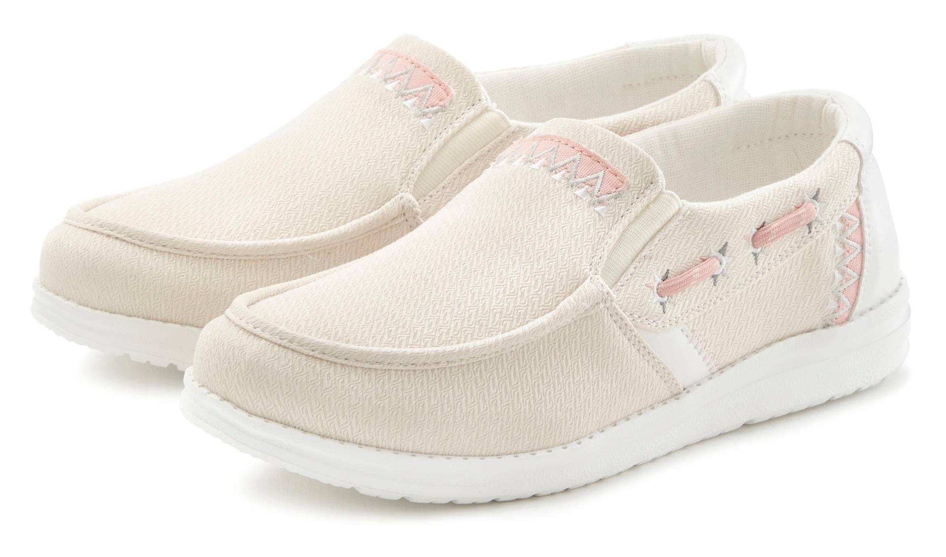 Vivance Sneaker »Slip-On-Sneaker«, mit herausnehmbarer Innensohle, Freizeitschuh, Halbschuh VEGAN von Vivance