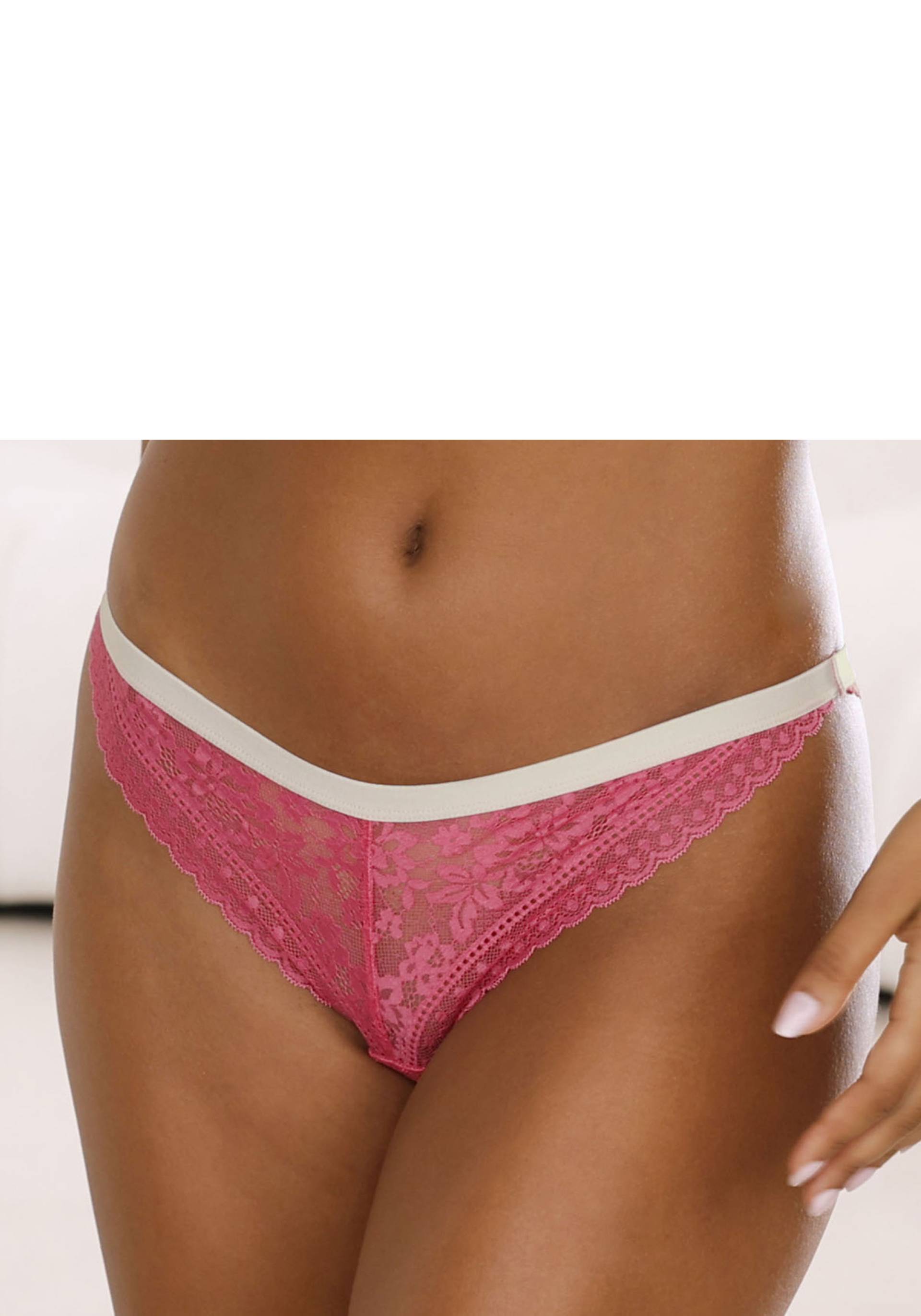 Vivance String »Viola«, aus Spitze, mit anteilig recyceltem Polyamid Vivance String »Viola«, aus Spitze, mit anteilig recyceltem Polyamid von Vivance