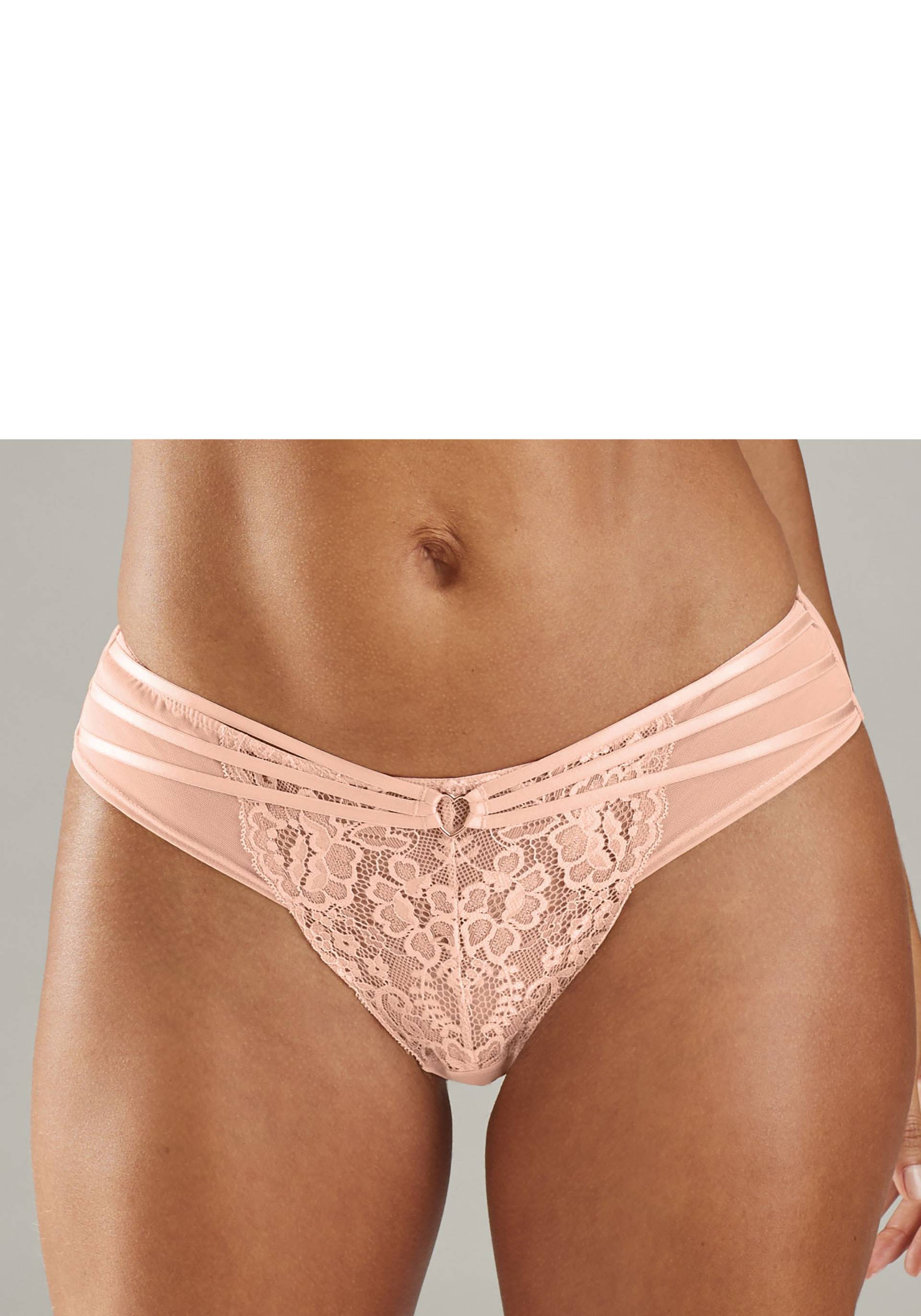 Vivance Stringpanty »Francesca«, mit feinem Herzaccessoire Vivance Stringpanty »Francesca«, mit feinem Herzaccessoire von Vivance