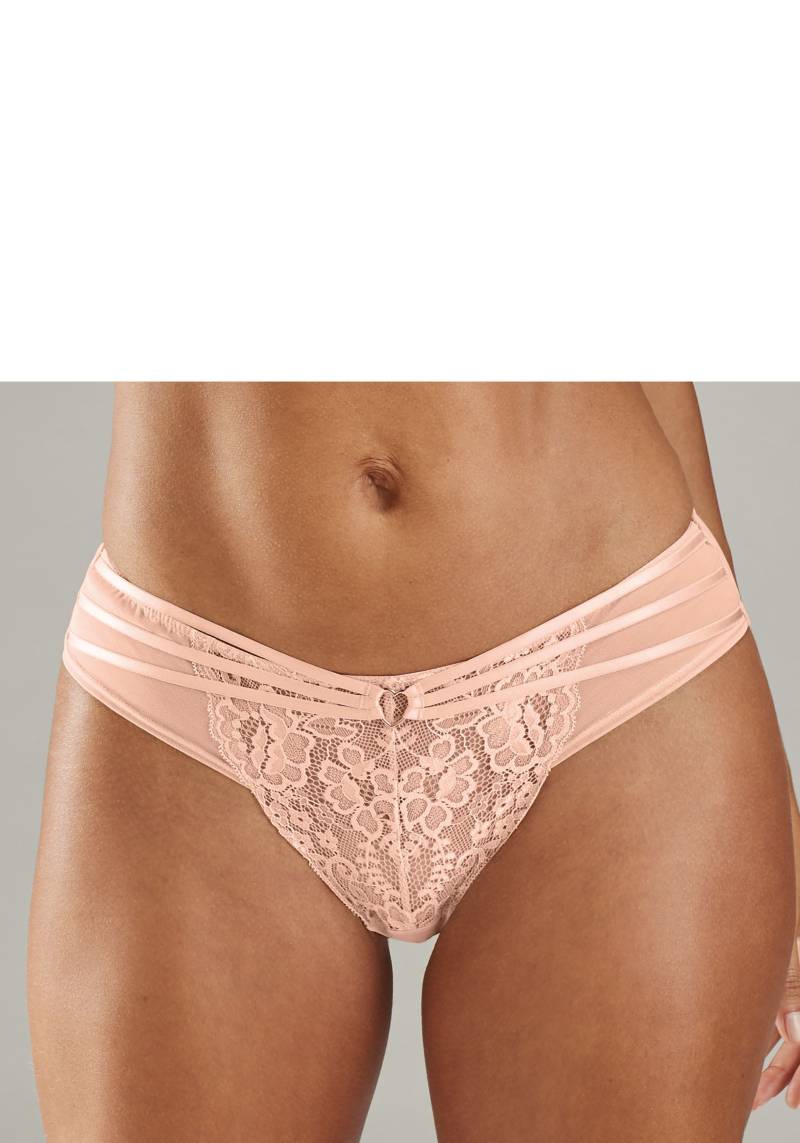 Vivance Stringpanty »Francesca«, mit feinem Herzaccessoire von Vivance