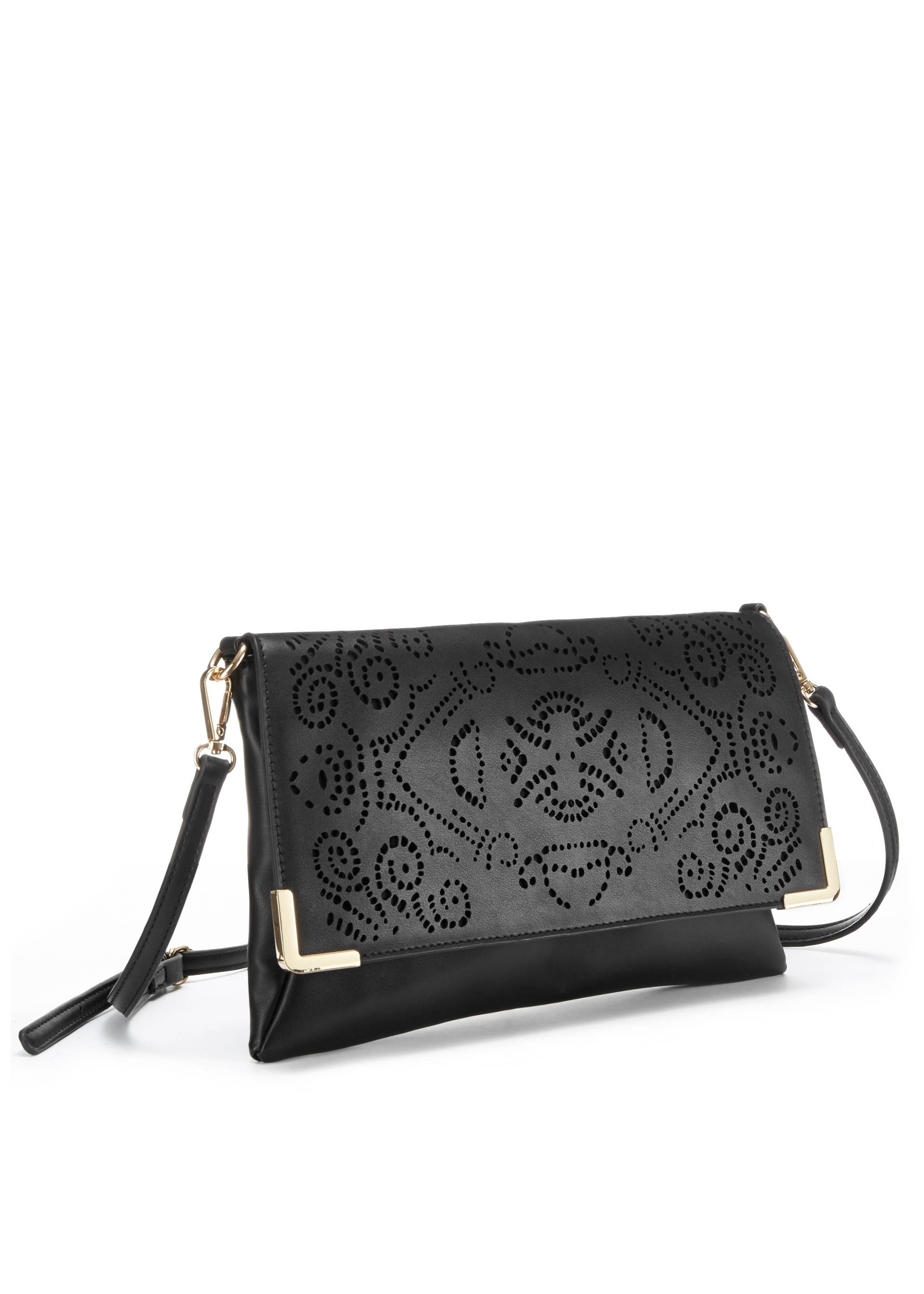 Vivance Umhängetasche »Clutch«, Abendtasche, Minibag, Handtasche, Schultertasche VEGAN von Vivance