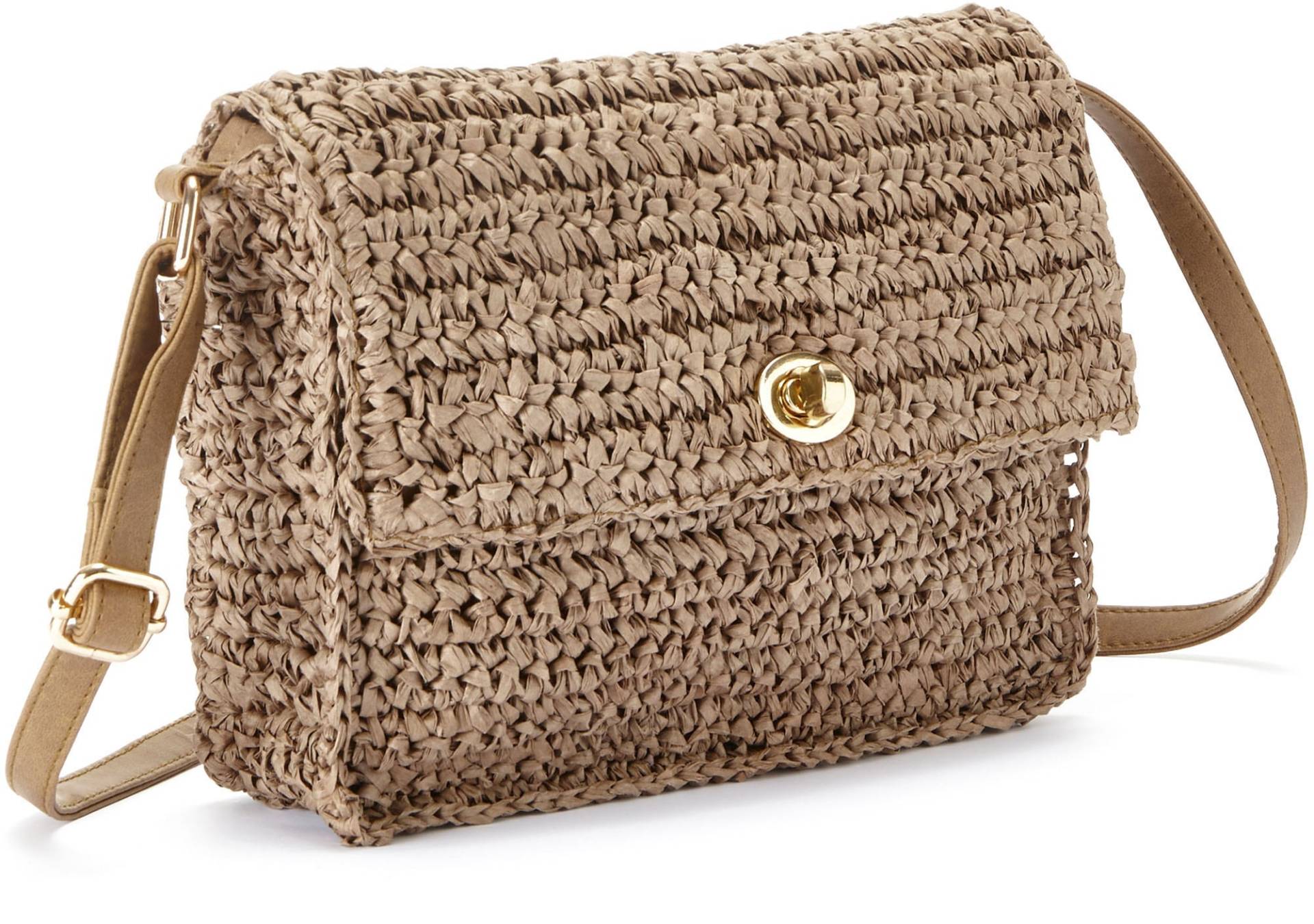 Vivance Umhängetasche »Handtasche«, Minibag, Henkeltasche, Bast-Optik, Sommertasche Vivance Umhängetasche »Handtasche«, Minibag, Henkeltasche, Bast-Optik, Sommertasche von Vivance
