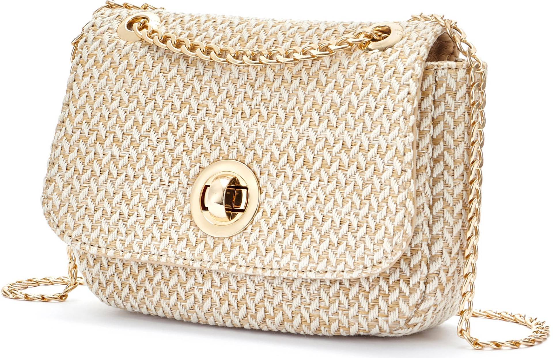 Vivance Umhängetasche »Minibag«, Handtasche, Henkeltasche, Bast-Optik VEGAN Vivance Umhängetasche »Minibag«, Handtasche, Henkeltasche, Bast-Optik VEGAN von Vivance