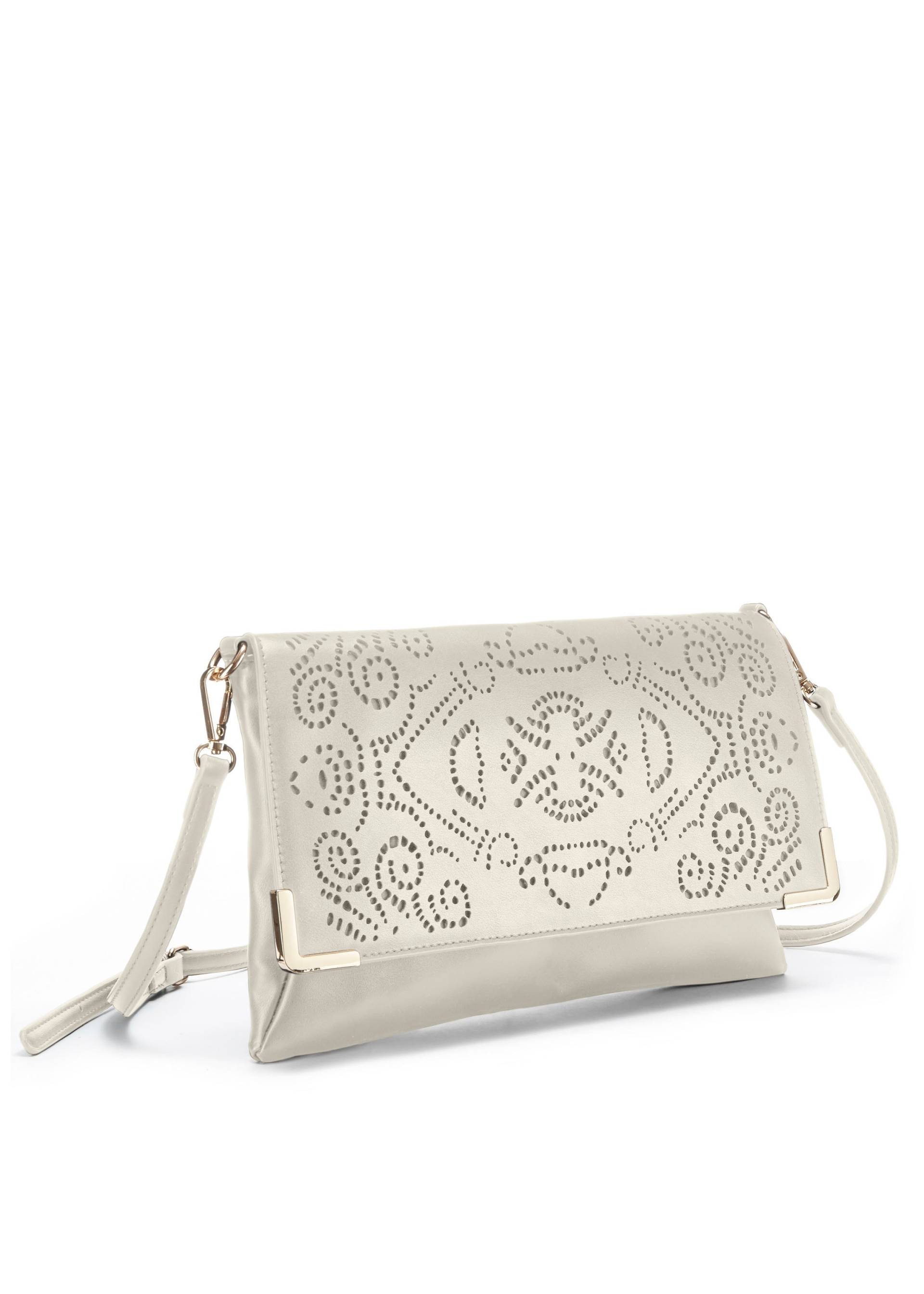 Vivance Umhängetasche »Clutch«, Abendtasche, Minibag, Handtasche, Schultertasche VEGAN von Vivance