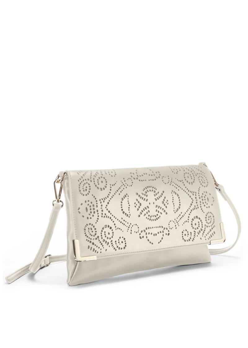 Vivance Umhängetasche »Clutch«, Clutch, Abendtasche, Minibag, Handtasche, Schultertasche VEGAN von Vivance