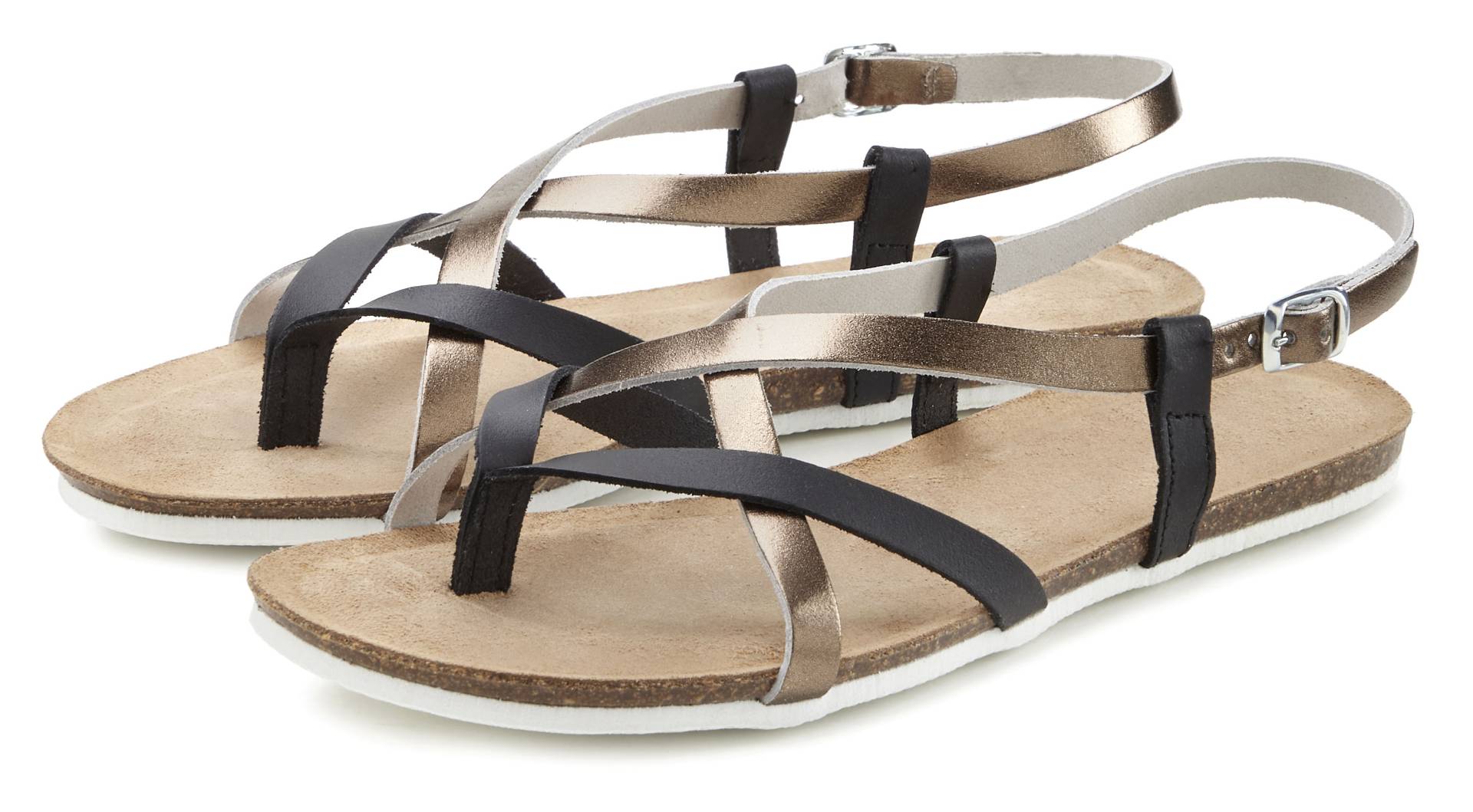 Vivance Zehentrenner, Sandale, Sandalette, Sommerschuh aus hochwertigem Leder Vivance Zehentrenner, Sandale, Sandalette, Sommerschuh aus hochwertigem Leder von Vivance
