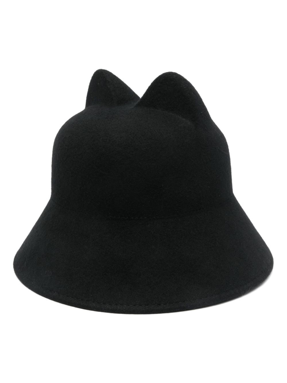 Vivetta wool bucket hat - Black von Vivetta