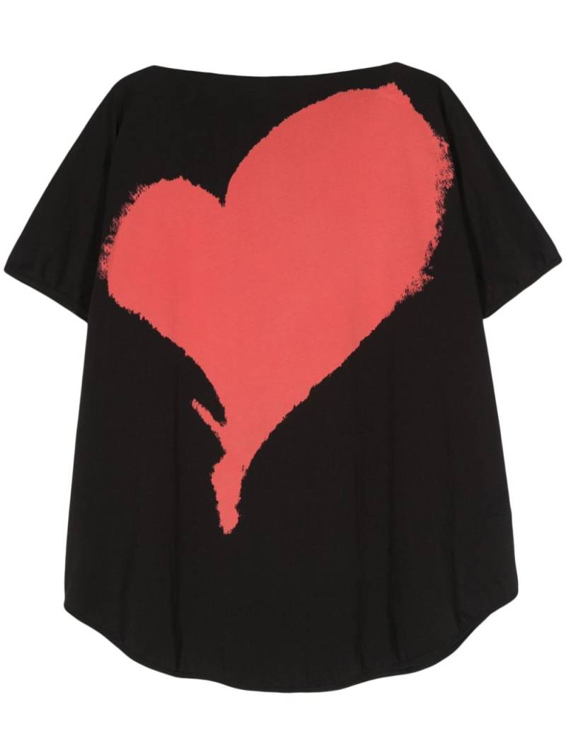 Vivienne Westwood Pre-Owned 2017 heart-print cotton T-shirt - Blue von Vivienne Westwood Pre-Owned