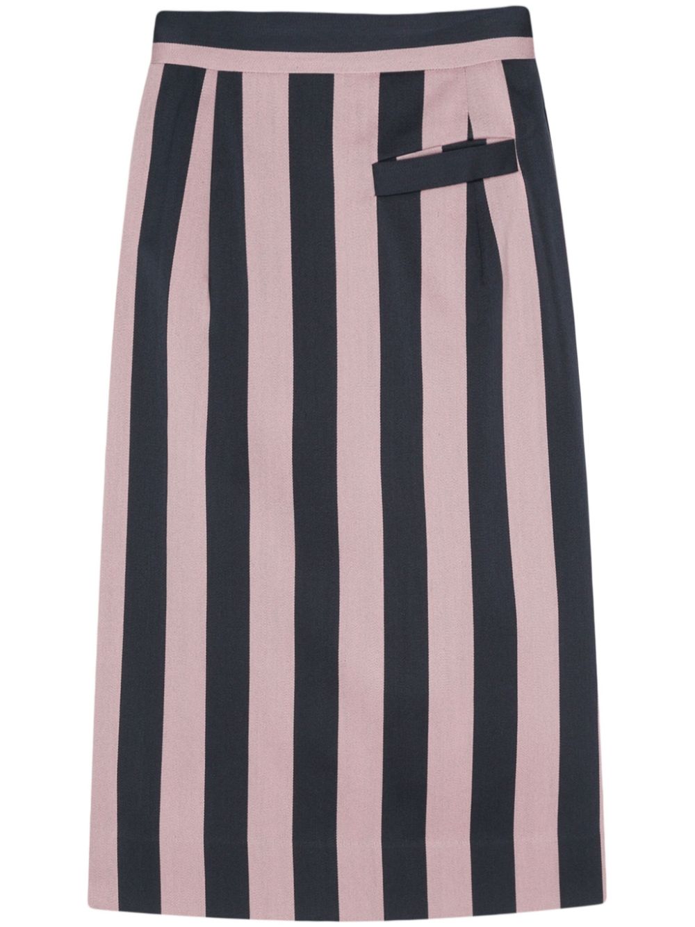 Vivienne Westwood Pre-Owned 2020s striped skirt - Blue von Vivienne Westwood Pre-Owned