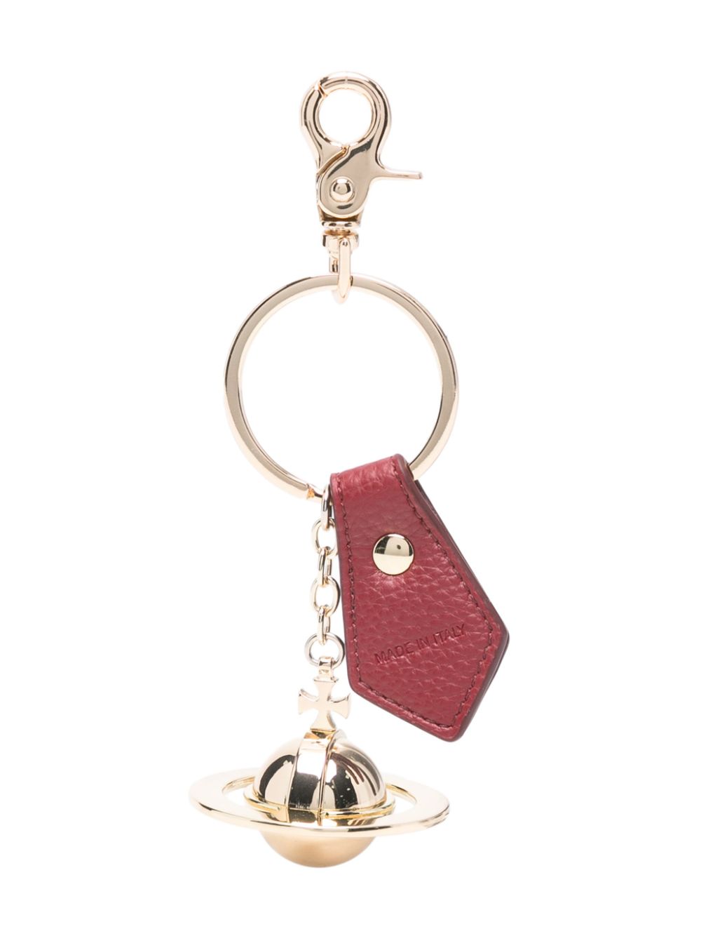 Vivienne Westwood 3D Orb keyring - Gold von Vivienne Westwood