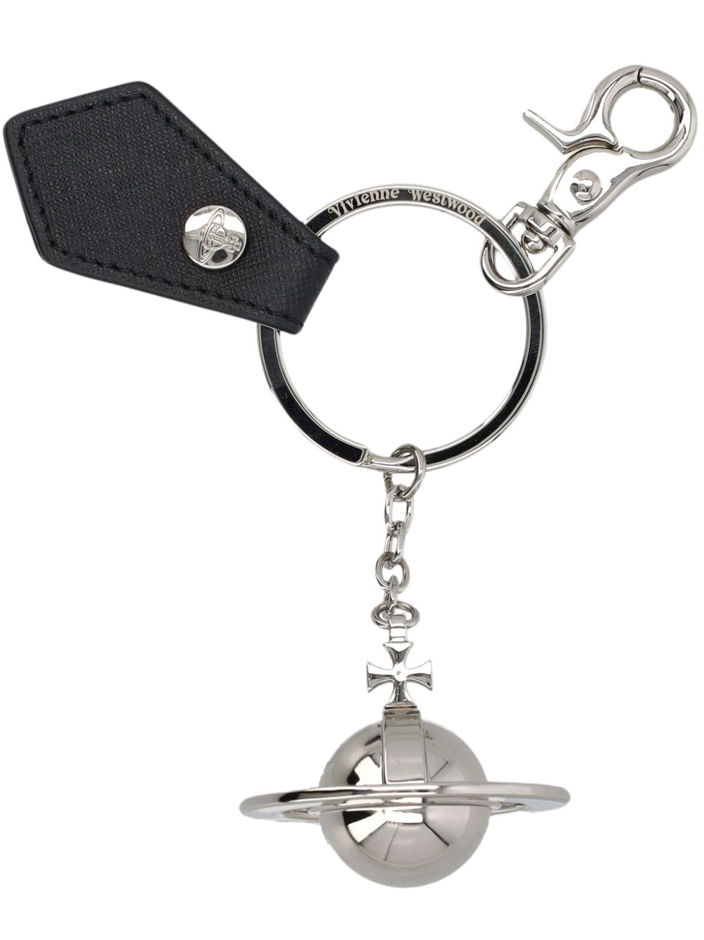 Vivienne Westwood 3D Orb keyring - Silver von Vivienne Westwood