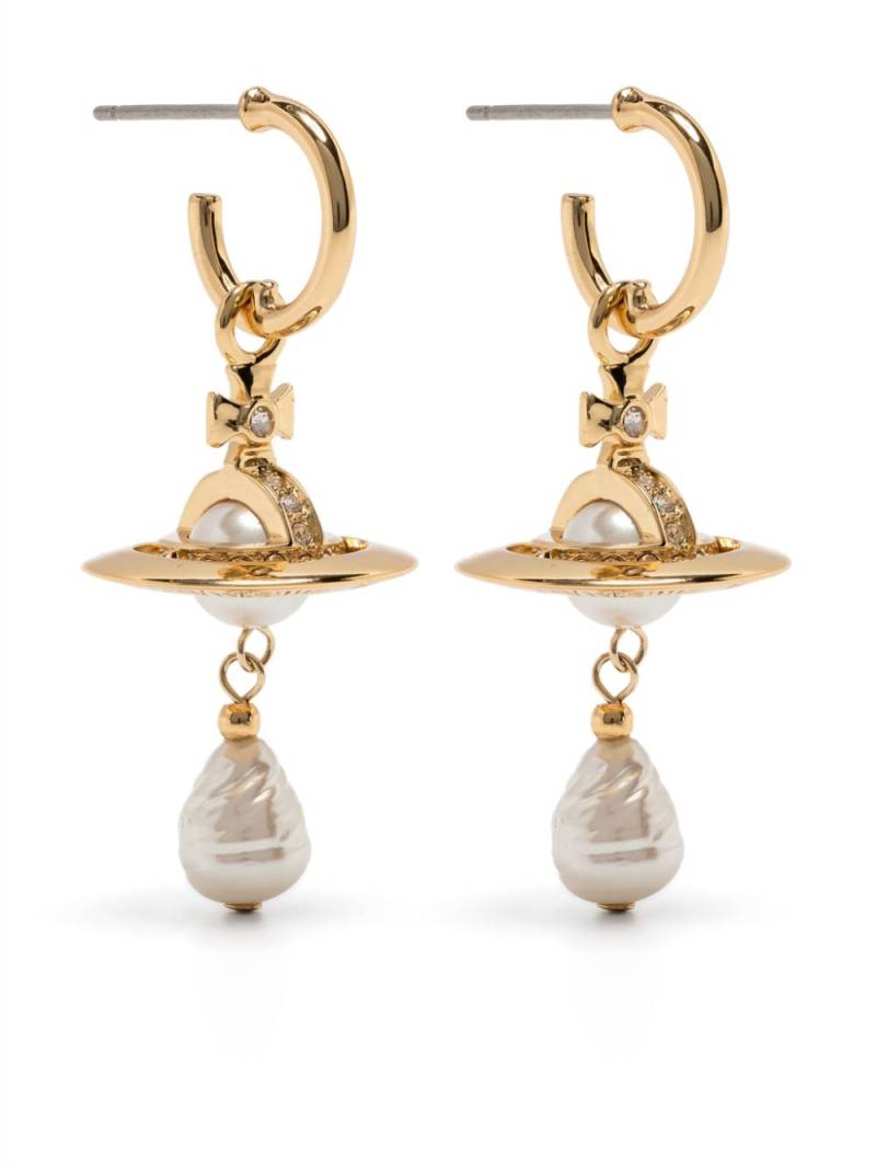 Vivienne Westwood Aleksa earrings - Gold von Vivienne Westwood