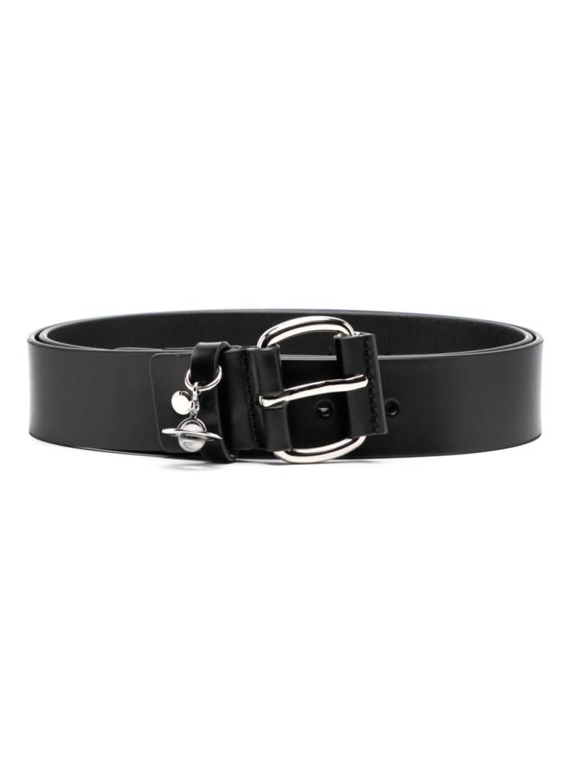 Vivienne Westwood Alex charm belt - Black von Vivienne Westwood