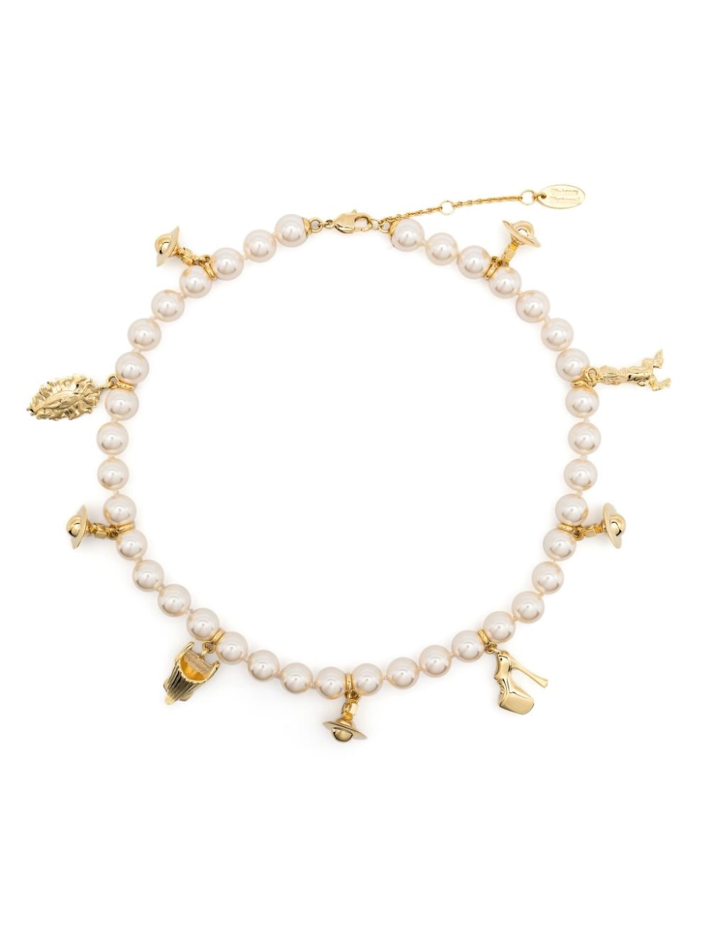 Vivienne Westwood Anglo Pearl necklace - Gold von Vivienne Westwood