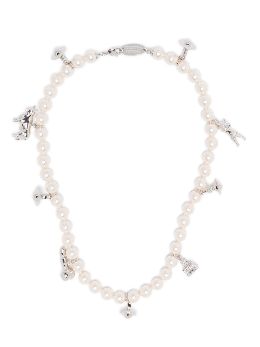 Vivienne Westwood Anglo necklace - Silver von Vivienne Westwood