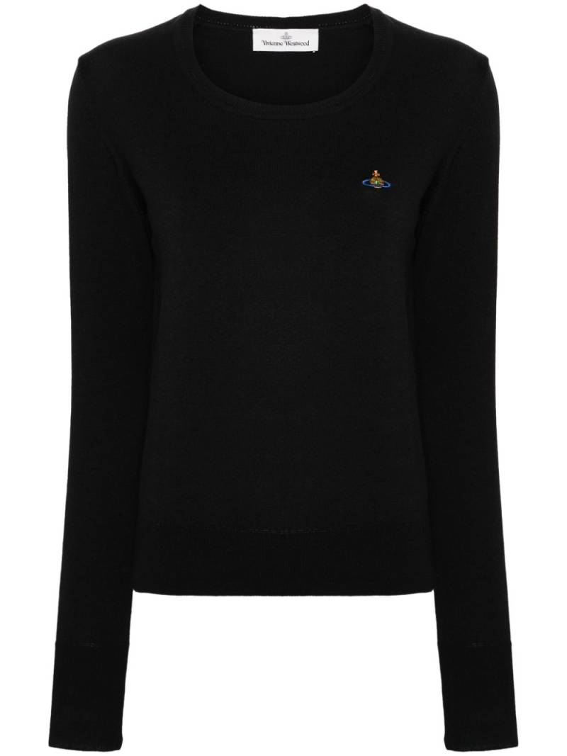 Vivienne Westwood Bea Orb-motif jumper - Black von Vivienne Westwood