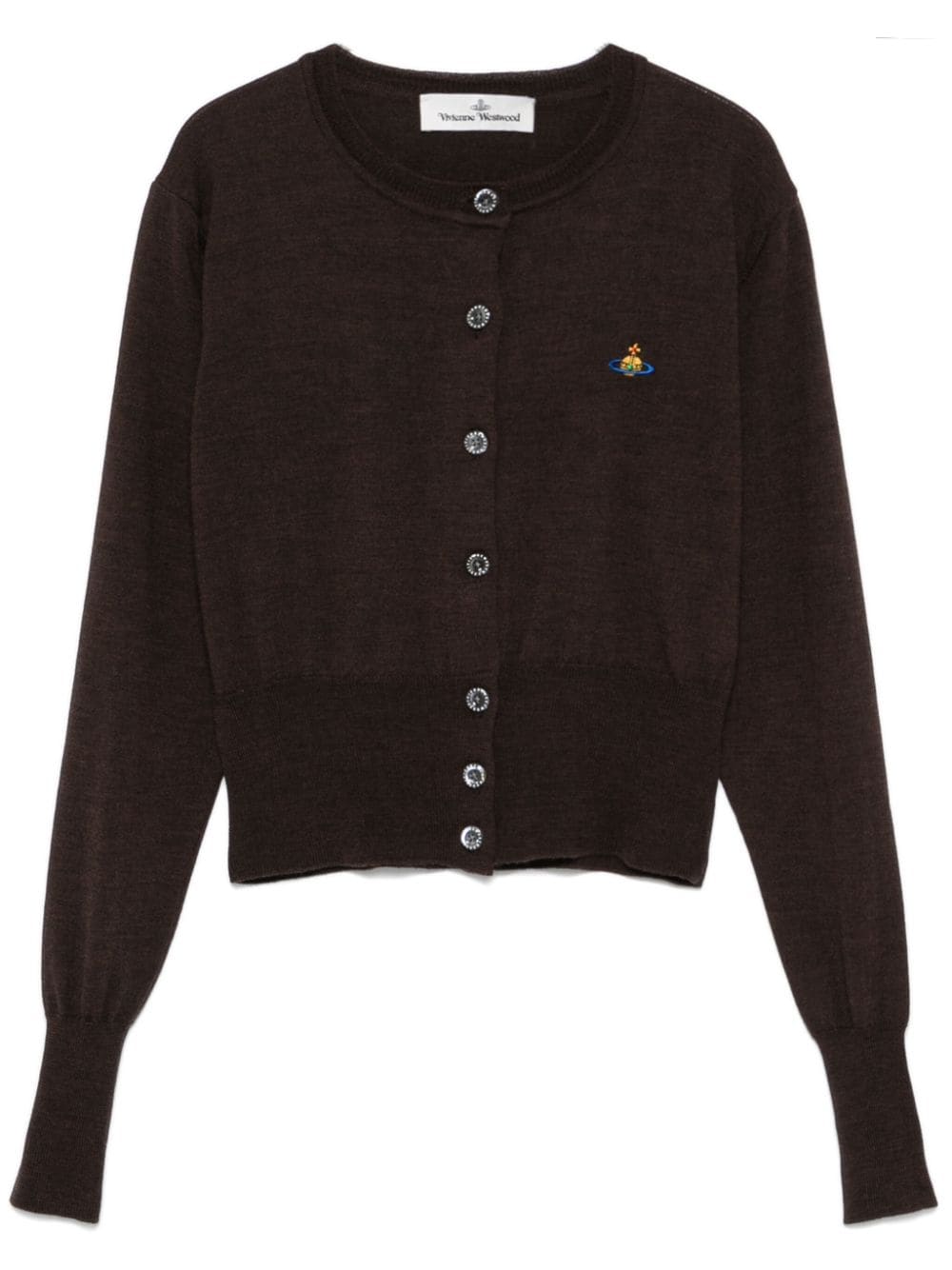 Vivienne Westwood Bea cardigan - Brown von Vivienne Westwood