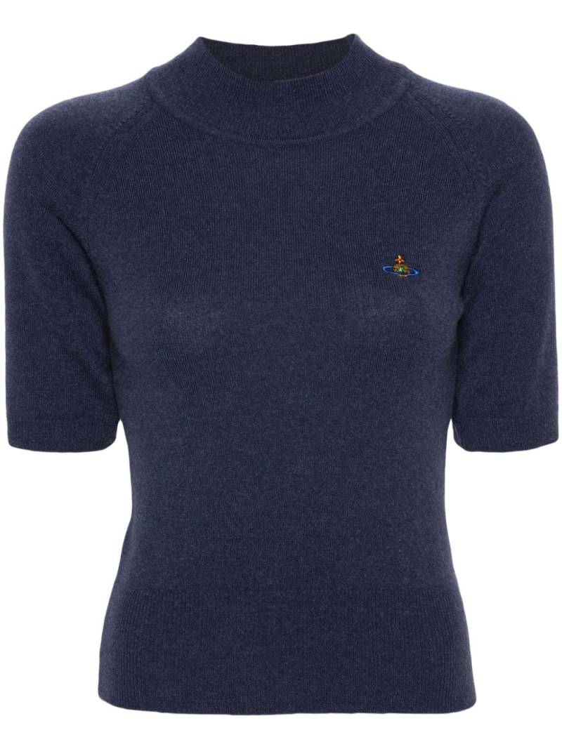 Vivienne Westwood Bea knitted T-shirt - Blue von Vivienne Westwood